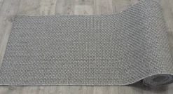 Louhi käytävämatto 80 cm, vaaleanharmaa