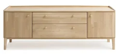 Matinea tv-taso 155cm, lakattu koivu