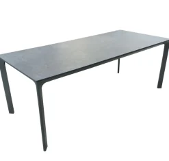 Milano pöytä + 6 Tango tuolia ulkokäyttöön, harmaa