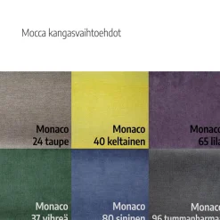 Mocca divaanisohva, eri värejä