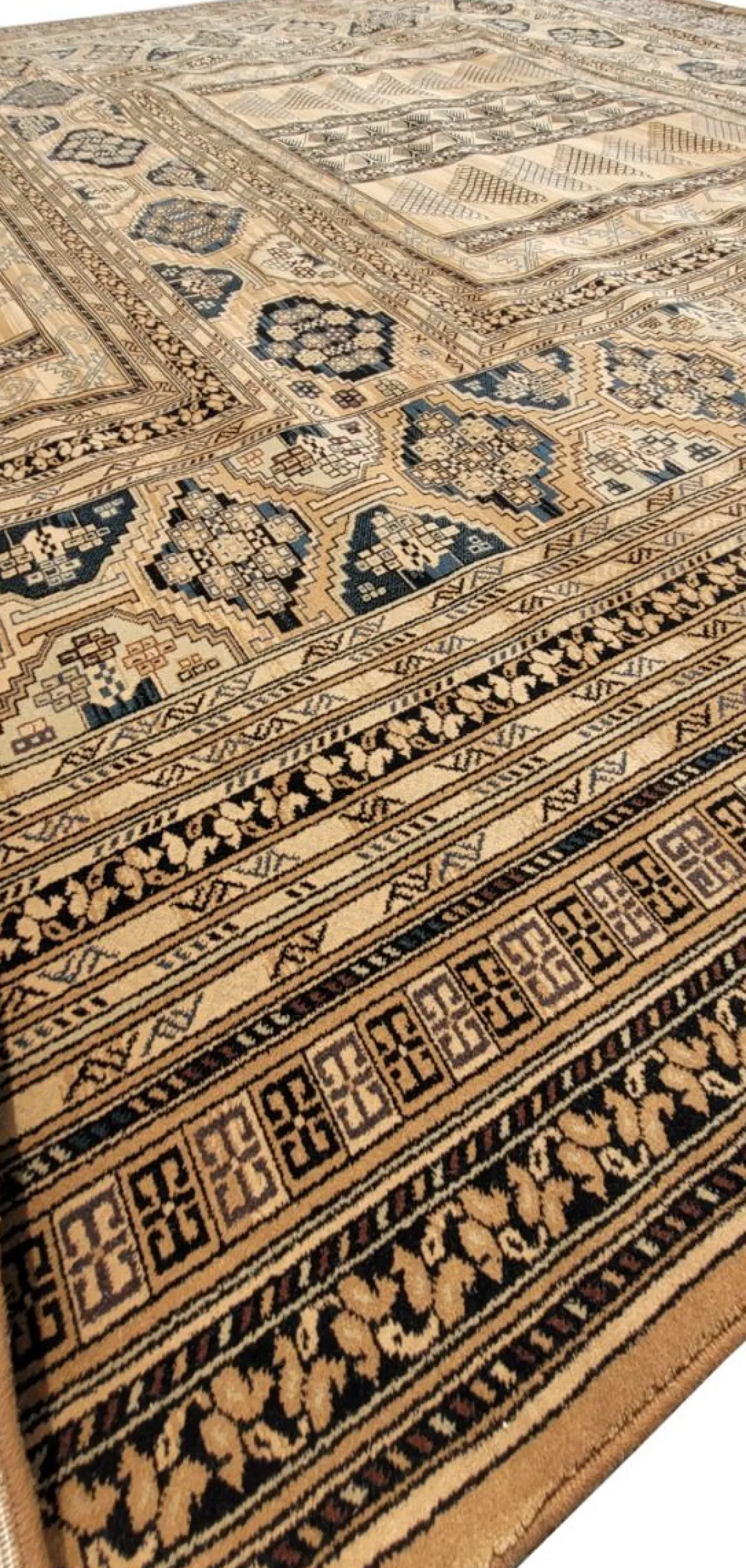 Mossoul villamatto beige, 366x457 cm