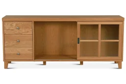 Niemi Gustav TV-taso jaloilla 159 cm, tammi