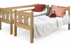 Nukkumatti pieni kerrossänky 70x155, ruskea