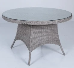 Paphos ruokaryhmä pyöreä 120cm, polyrottinki