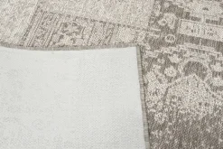 Patchwork matto, pellava, eri kokoja