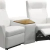 PK Furniture Kick kotiteatterisohva, nahkaverhoiltu