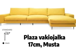 Plaza 3-istuttava sohva, eri värejä