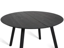Pouta pyöreä ruokapöytä musta 115cm
