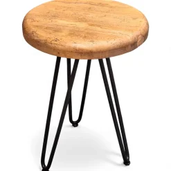 Provence vintage jakkara pyöreä