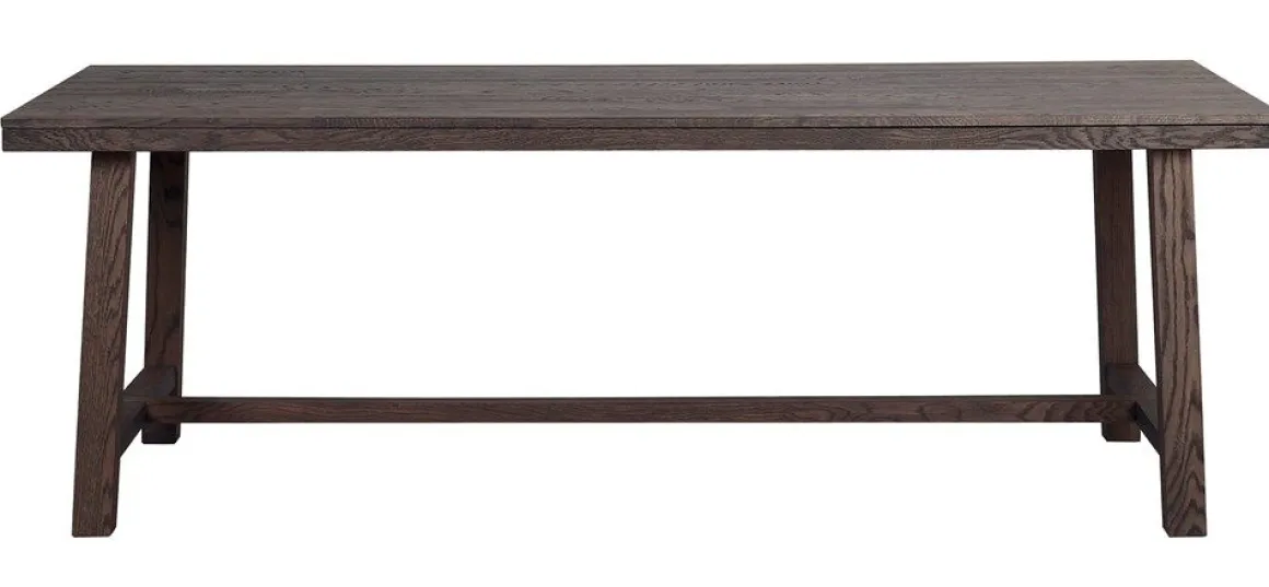 Rowico Brooklyn ruokapöytä 220x95cm, savutammi
