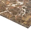Rowico Brooksville kahvipöytä 90x90cm, ruskea marmori/valkopesty tammi