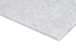 Rowico Brooksville kahvipöytä 90x90cm, vaalea marmori/valkopesty tammi