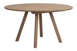 Rowico Clapperton ruokapöytä pyöreä 140cm, vaalea tammi