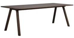 Rowico Clapperton ruokapöytä 220x95cm, ruskea
