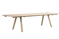 Rowico Clapperton ruokapöytä 220x95cm, valkopesty tammi