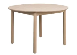 Rowico Derrymore ruokapöytä pyöreä 120cm, valkopesty tammi