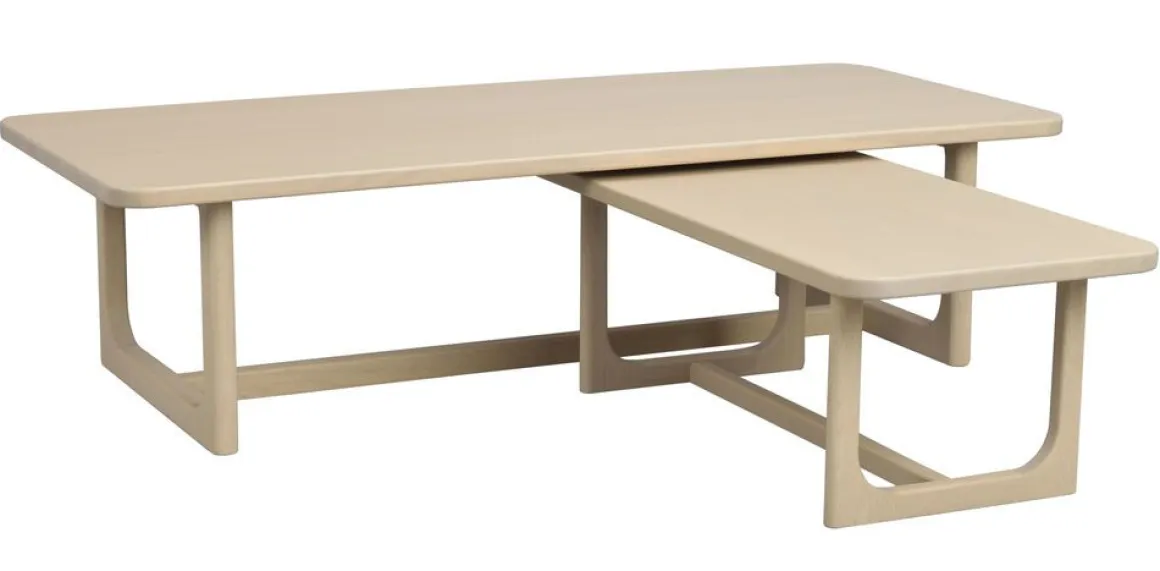 Rowico Driscoll Sohvapöytä 160cm, valkopesty tammi