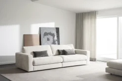 Rowico Duncan 3-istuttava sohva, Vaalea beige