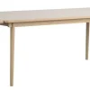 Rowico Fairmount ruokapöytä, valkopesty tammi/beige