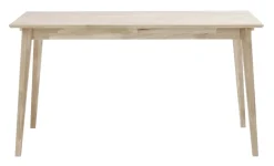 Rowico Filippa ruokapöytä 140cm, valkopesty tammi