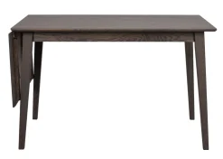 Rowico Filippa ruokapöytä klaffilla 120cm, tummanruskea