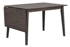 Rowico Filippa ruokapöytä klaffilla 120cm, tummanruskea