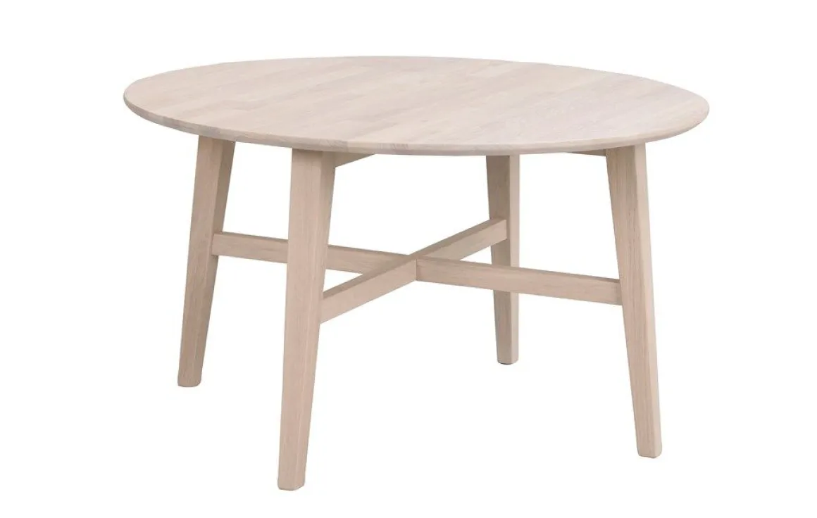 Rowico Filippa Sohvapöytä 90cm, valkopesty tammi