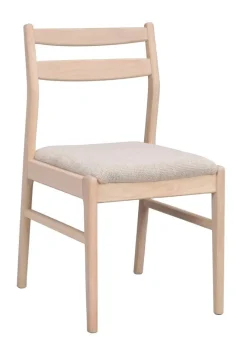 Rowico Kerwin tuoli, valkovahattu tammi/beige