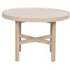 Rowico Marsden sohvapöytä 60cm, beige / valkopesty tammi