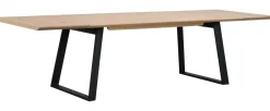 Rowico Melville ruokapöytä 210x95cm, valkopesty tammi