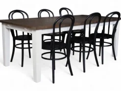 Rowico Nottingham ruokaryhmä Bistro tuoleilla, eri värejä