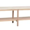 Rowico Orwel konsolipöytä, beige/valkopesty