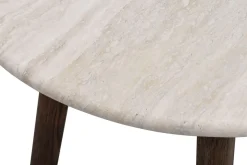 Rowico Taransay sohvapöytä Ø90cm, beige/ruskea