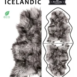 Silver lampaantalja, Icelandic x2, erikoispitkä, pitkä karva