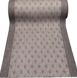 Sisal käytävämatto 90 cm salmiakki