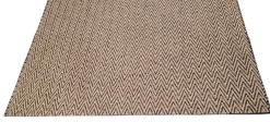 Sisal käytävämatto 90 cm Ziczac natural