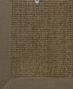 Sisal matto Boucle, kaakao, mittojen mukaan