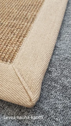 Sisal matto Boucle, Sammal, mittojen mukaan