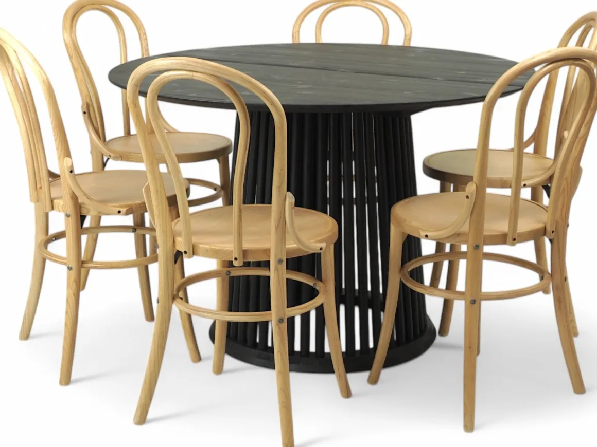Tyyni-Bistro ruokaryhmä pyöreä, eri värejä ja kokoja