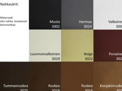 Unico Sofia lepotuoli nahka, eri värejä