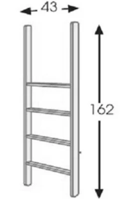 Unipuu parvitikkaat 162 cm
