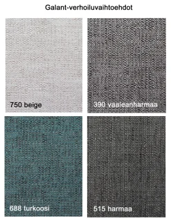 Vendo vuodedivaanisohva, eri värejä