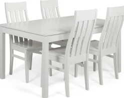 Vilja-Kanerva ruokaryhmä neljälle, valkoinen