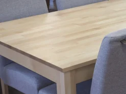 Vilja koivu ruokaryhmä Tähkä tuoleilla kuudelle 90x170