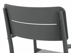 West terassipöytä harmaa + 4 Togo tuolia